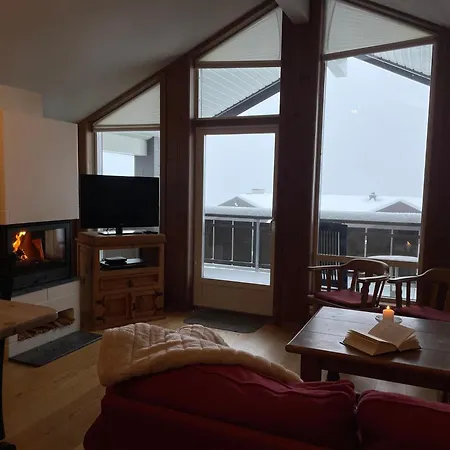 Bright 2-bedroom With Terrace And Fireplace * Beitostolen