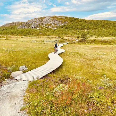 Bright 2-bedroom With Terrace And Fireplace * Beitostolen